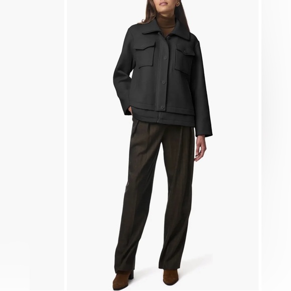 Bernardo Jackets & Blazers - Bernardo Metro Haven Wool Jacket - NWOT Size Large